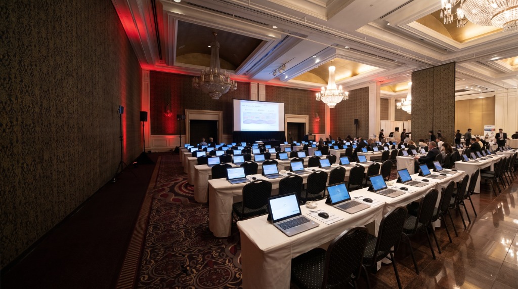 Laptops deployed at a large corporate event in Pakistan
